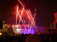 Evènements > exTRAMuros - Saint-Etienne > Son et lumière - 14 octobre 2006