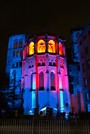 Lumières > Fête des Lumières - Lyon > Edition 2008 > Cathédrale Saint-Jean (vue quai Romain Rolland)
