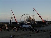 Feux d'artifices > Les Sables d'Olonne Vendée Globe - 8 mai 2005