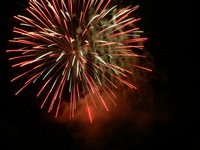 Feux d'artifices > Unieux - 25 août 2006