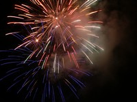 Feux d'artifices > Unieux - 25 août 2006